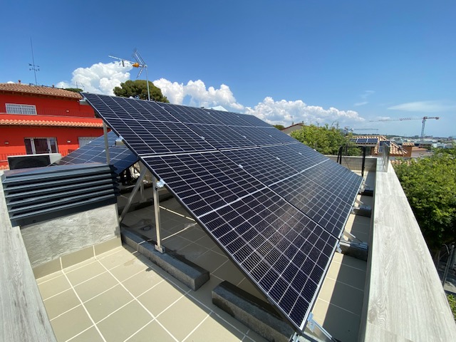 Instalación solar particular