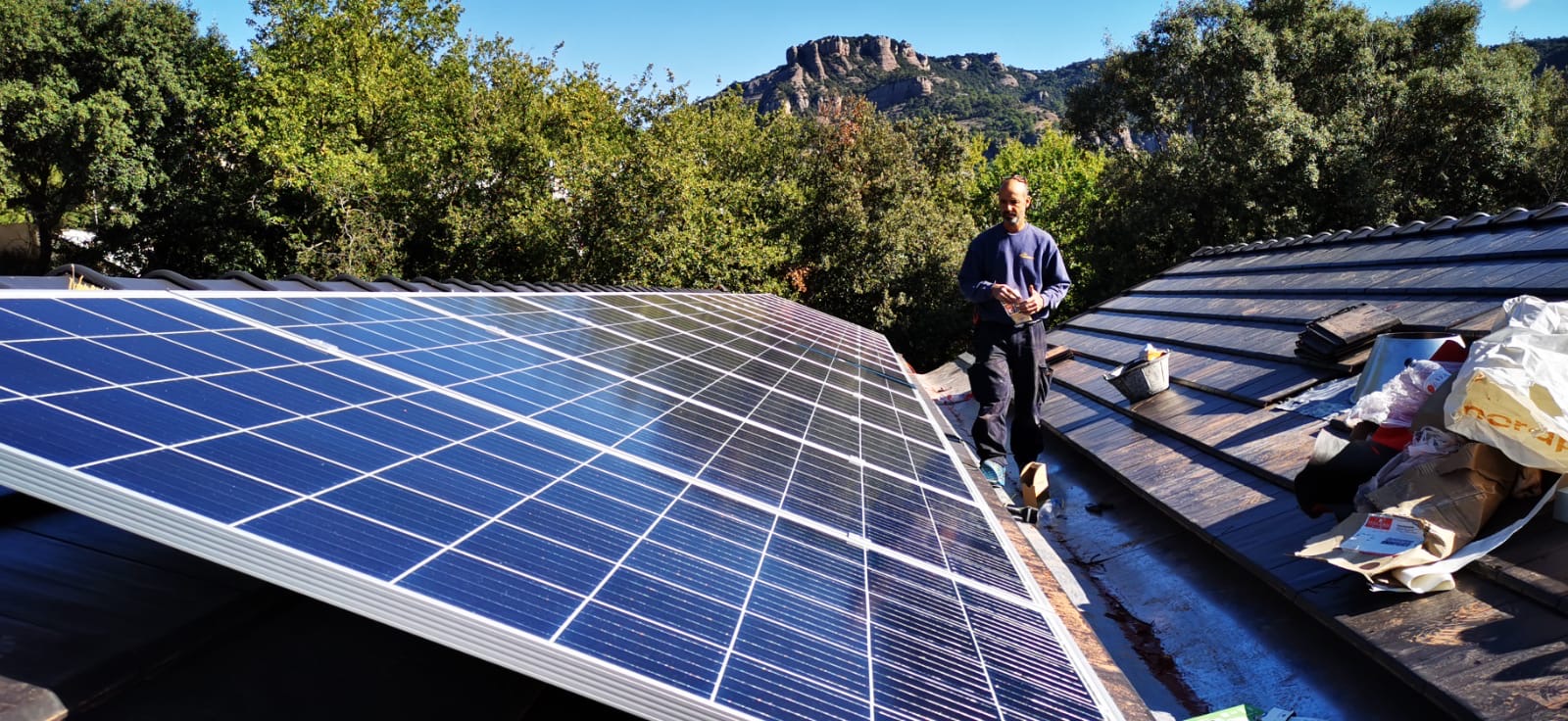 Instalación solar particular