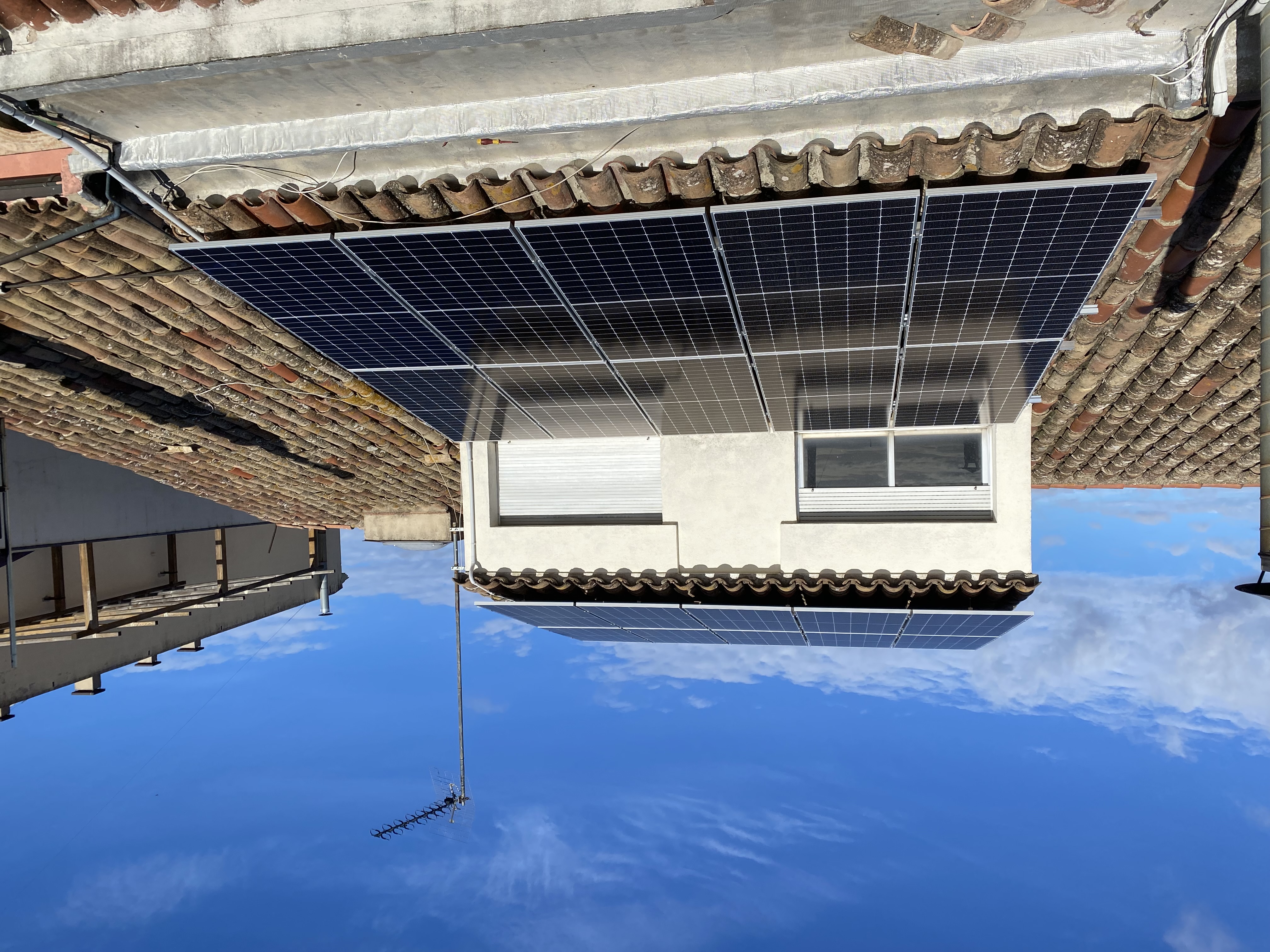 Instalación solar particular