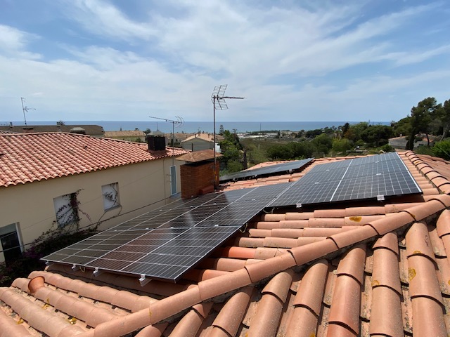 Instalación solar particular